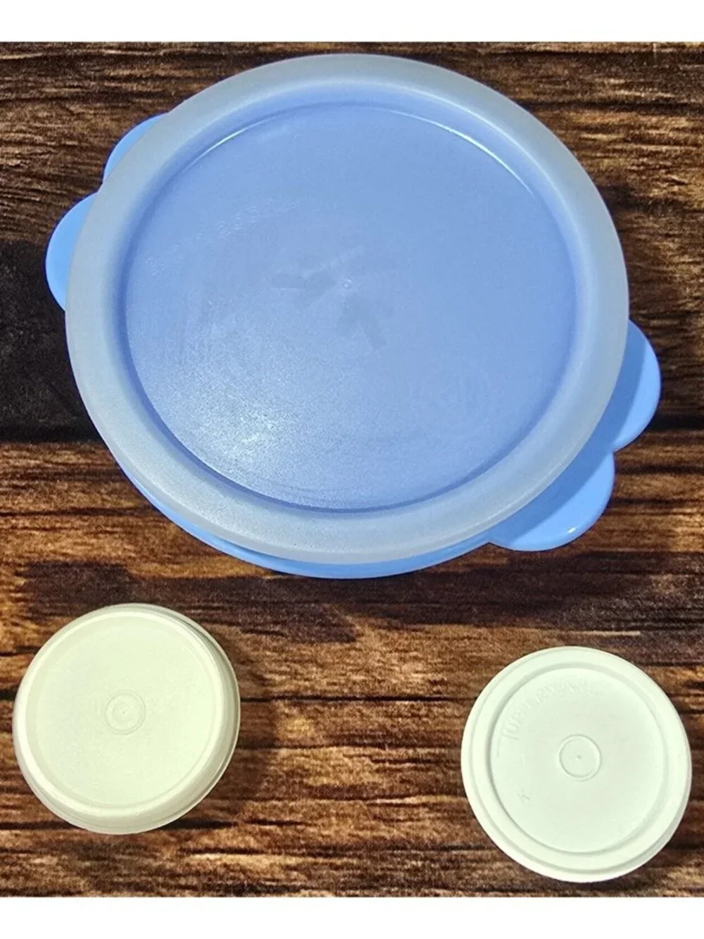 Tupperware 3 Piece Lunch Set Butterfly Touch Bowl Smidgets Blue Mixed Lot Unused
